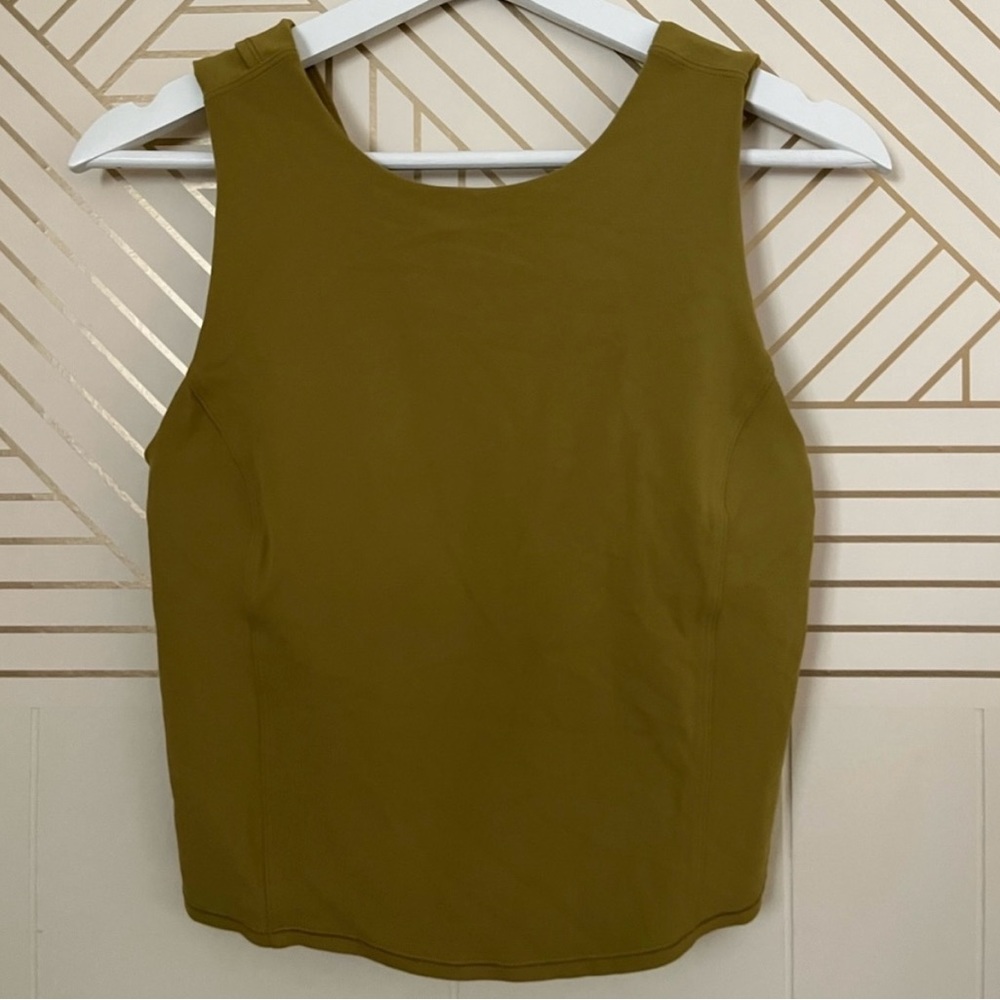 Lululemon Nulu Twist Back Yoga Tank Top